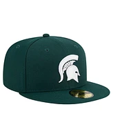 New Era Men's Green Michigan State Spartans 59FIFTY Fitted Hat