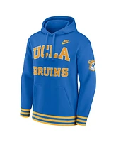 Nike Men's Blue Ucla Bruins Legacy Retro Pullover Hoodie