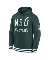 Nike Men's Green Michigan State Spartans Legacy Retro Pullover Hoodie