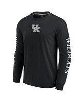 Fanatics Men's Black Kentucky Wildcats Strive Long Sleeve T-Shirt