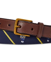 Polo Ralph Lauren Men's Bear Leather-Trim Belt