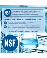 Mist Refrigerator Water Filter Replacement Compatible with WF2CB, PureSource2, FC100, 9916, 469916