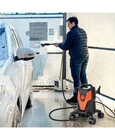 Mecale 2400 Psi Electric Pressure Washer with 4 Universal Wheels