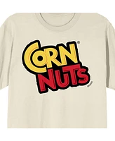 Corn Nuts Men's Logo Natural Short Sleeve Tee Shirt-3XL