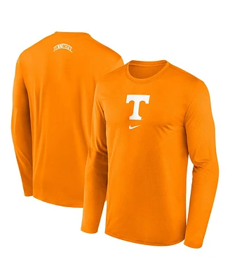 Nike Men's Tennessee Orange Volunteers On-Court Basketball Shootaround Performance Long Sleeve T-Shirt