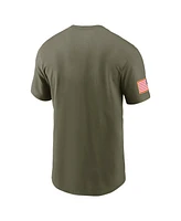 Jordan Men's Olive Oklahoma Sooners 2024 Military Appreciation Performance T-Shirt