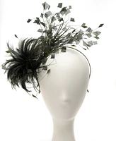 August Hats Multi Feather Fascinator