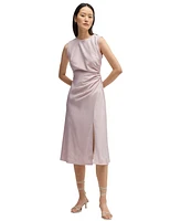 Boss by Hugo Women's Melange Crew-Neck Dress