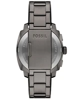 Fossil Men's Machine Chronograph Gunmetal Stainless-Steel Watch, 44mm