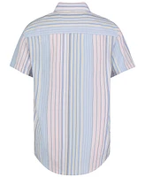 Tommy Hilfiger Toddler and Little Boys Variegated Stripe Shirt