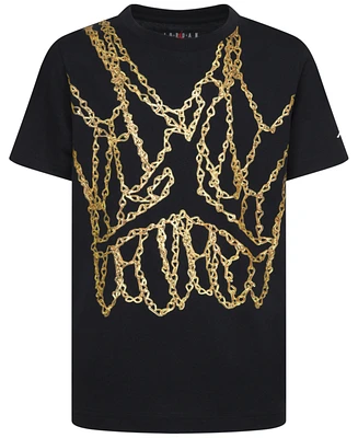 Jordan Big Boys Chain Short Sleeve Tee