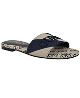 Guess Women's Harini Slip-On Logo Flat Sandals