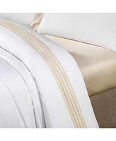 Togas Eden white/ecru Duvet cover Queen white/ecru
