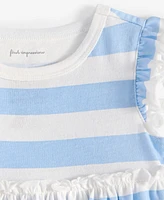 First Impressions Baby Girls Bold Stripe Dress, Exclusively at Macy's