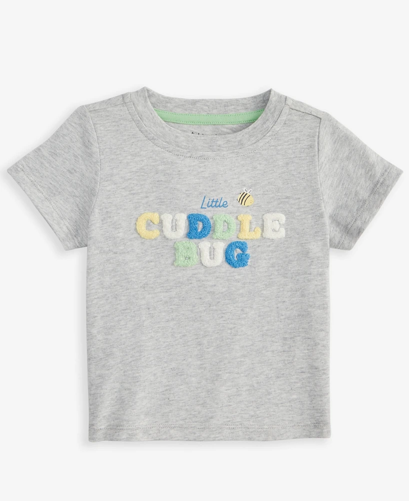 First Impressions Baby Boys Cuddle Bug Graphic T-Shirt, Exclusively at Macy's