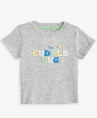 First Impressions Baby Boys Cuddle Bug Graphic T-Shirt, Exclusively at Macy's