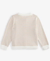 First Impressions Baby Striped Cotton Cardigan, Exclusively at Macy's