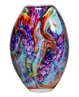 Dale Tiffany 13" Villa Cuzzano Art Glass Vase