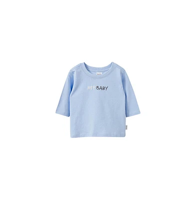 Cotton On Baby Boys Jamie Long Sleeve Graphic Print Tee