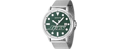 Invicta Men's 47980 Nfl New York Jets Quartz 3 Hand Green Dial Watch