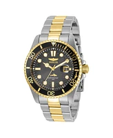 Invicta Men's 30809 Pro Diver Quartz Multifunction Charcoal Dial Watch