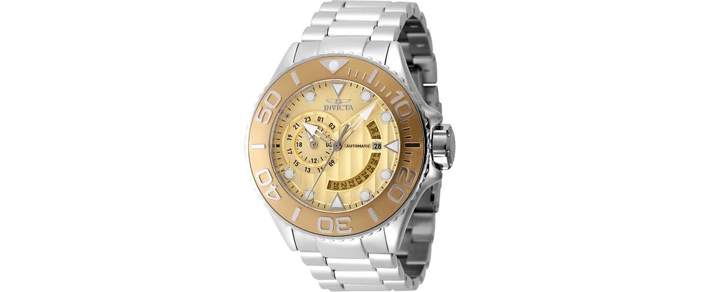 Invicta Men's 47543 Grand Diver Automatic Multifunction Gold Dial Watch