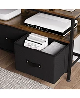 gaomon 50 Inch Tv Stand for Living Room, Dresser Tv Stand for with 2 Drawers