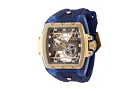 Invicta Men's 44271 Anatomic Automatic 2 Hand Dark Blue, Gold, Silver, Gunmetal Dial Watch