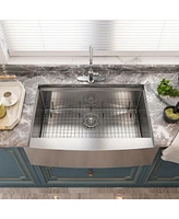 Casainc Farmhouse Kitchen Sink with Accessories