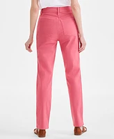 Style & Co Women's Straight-Leg High Rise Jeans