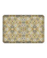 Laural Home Indochine Anti-Fatigue Kitchen Mat, 20" x 30"