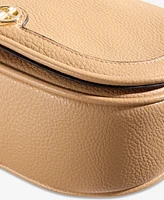 Giani Bernini Pebble Small Saddle Crossbody, Exclusively at Macy's