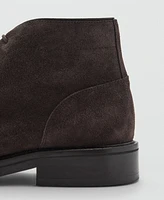 Mango Men's Suede Leather Ankle Boots