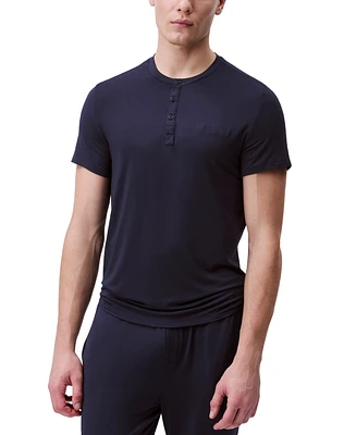 Calvin Klein Men's UltraSoft Stretch Sleep Henley
