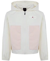 Jordan Big Girls Crafted Utility Woven Full-Zip Jacket