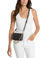 Michael Kors Bryant Small Leather Convertible Crossbody Pouchette