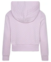 Converse Big Girls Star Pointelle Full-Zip Hoodie