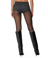 Edikted Women's Maxene Polka Dot Micro Shorts