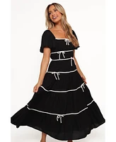 Petal and Pup Women's Harvey Maxi Bow Dress