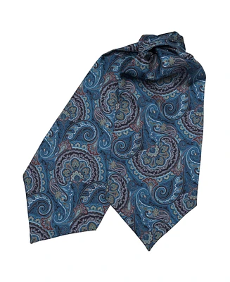 Elizabetta Men's Bugatti - Silk Ascot Cravat Tie for Men