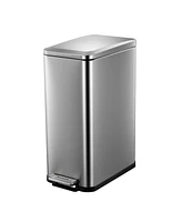 gaomon 50 L / 13 Gal Hands-Free Stainless Steel Commercial/Kitchen Step Trash Can