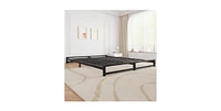 gaomon Queen Size Metal Platform Bed Frame with Steel Slat Support