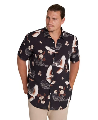 Johnny Bigg Big & Tall Crane Print Shirt