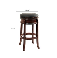 Slickblue Swivel Counter Stool – Adjustable Height and Contemporary Design for Kitchen & Dining