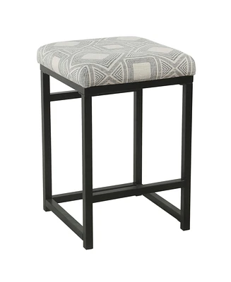 Slickblue Counter Stool with Geometric Pattern – Modern Design for Kitchen & Bar Seating