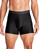 Under Armour Men's Performance Tech Solid 6" Boxer Briefs