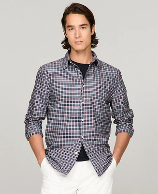Tommy Hilfiger Men's Regular-Fit Heritage Oxford Check Shirt
