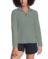 Sketchers Women's Ottoman-Rib Quarter-Zip Top