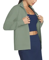 Skechers Women's GoWalk Ribbed Hoodless Jacket