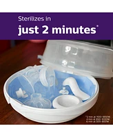 Philips Avent Microwave Steam Sterilizer for Baby Bottles, Pacifiers, Cups and More